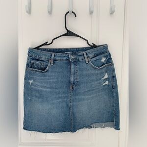 Old navy 💙 High-Waisted OG Straight Mini Cut-Off Jean Skirt for Women